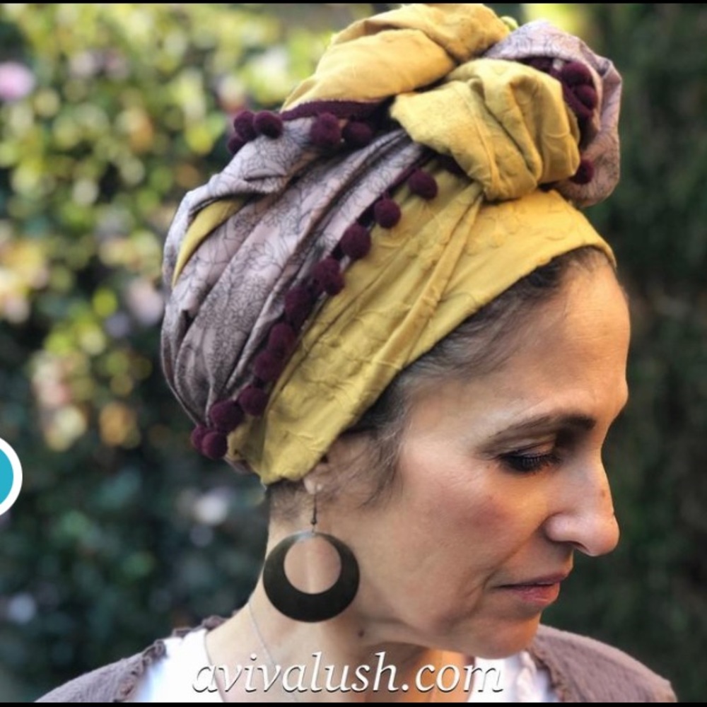 Gorgeous handmade tichel